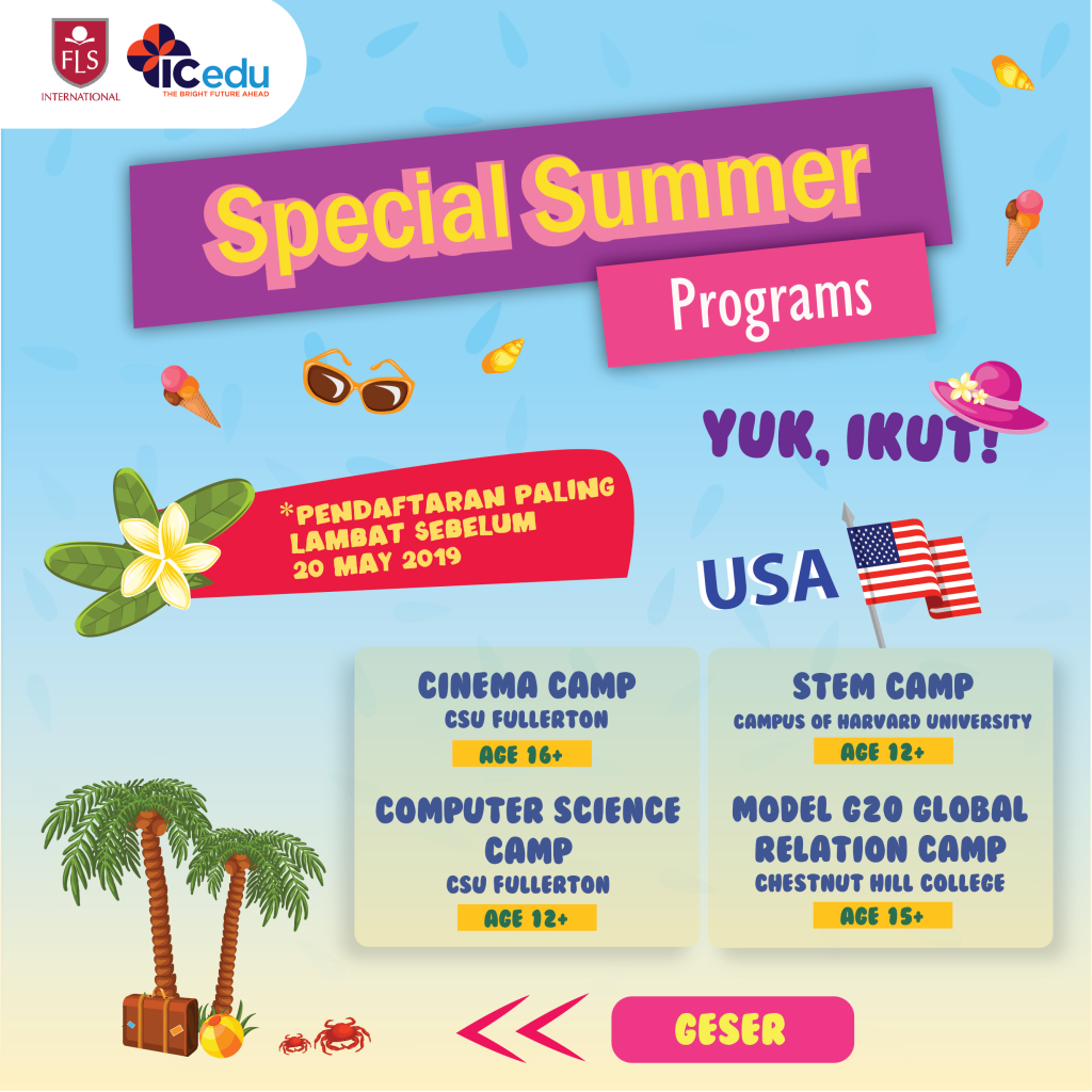 Spesial Summer Program (USA) ICEDU Indonesia